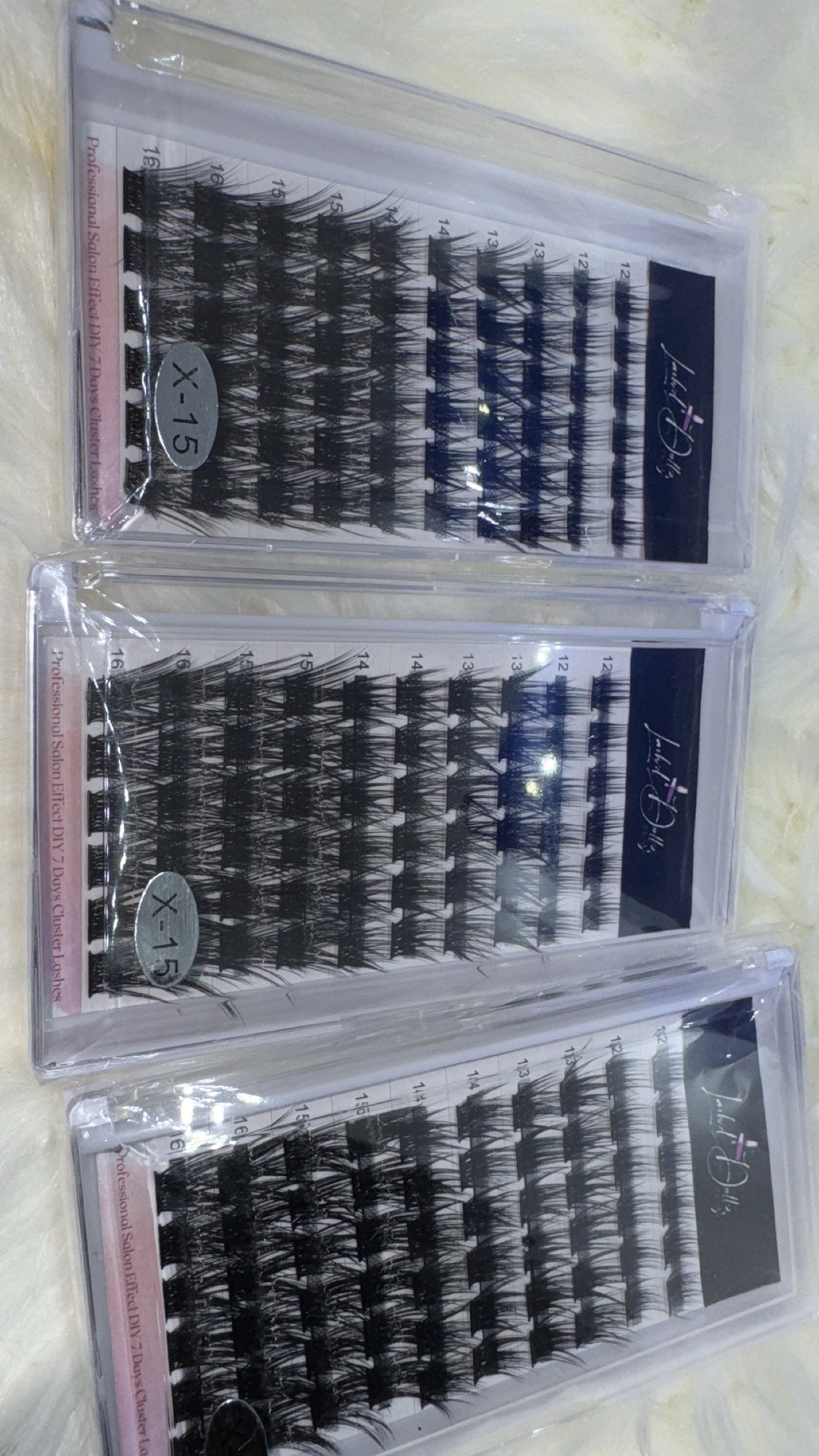 Cluster lashes 12-16