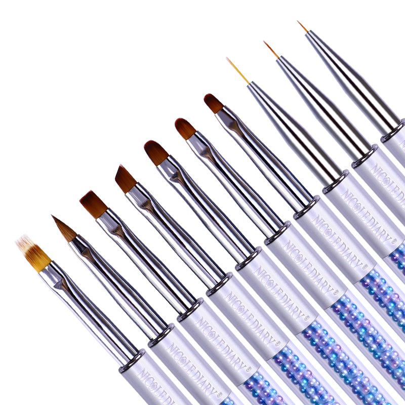 UV Nail Brush Tool Set