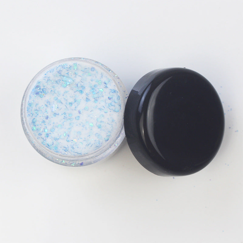 Nail clear crystal powder