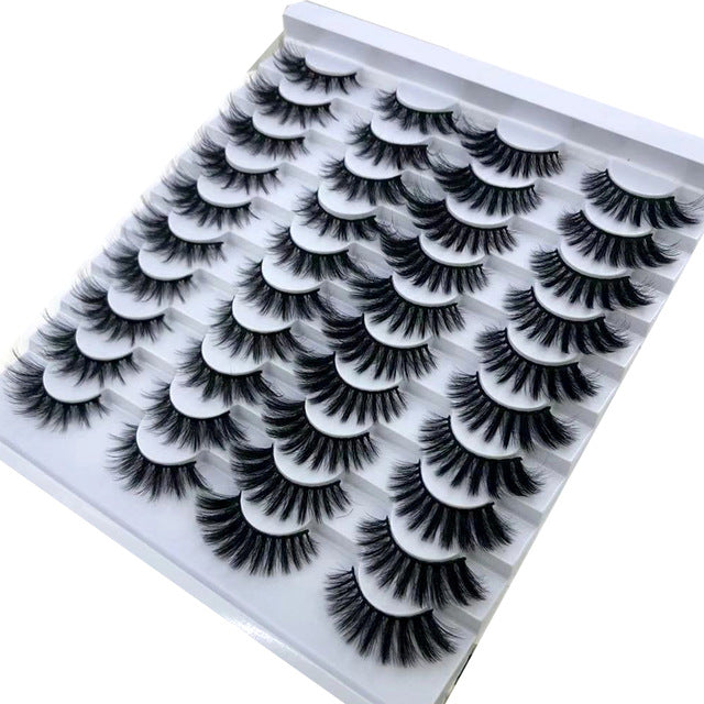 20 Pairs 8-25MM Mink Eyelashes