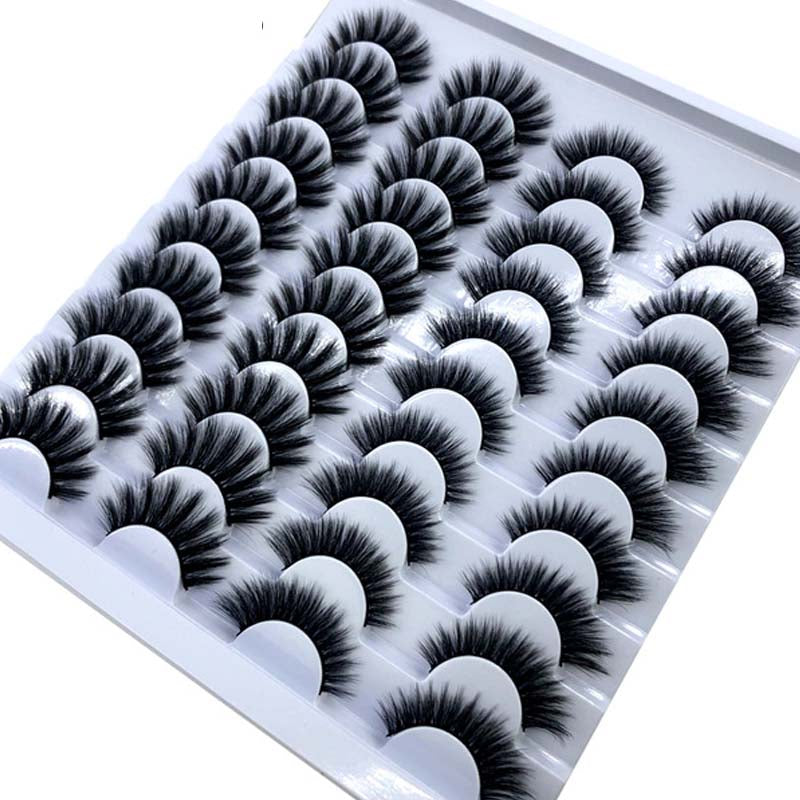 20 Pairs 8-25MM Mink Eyelashes