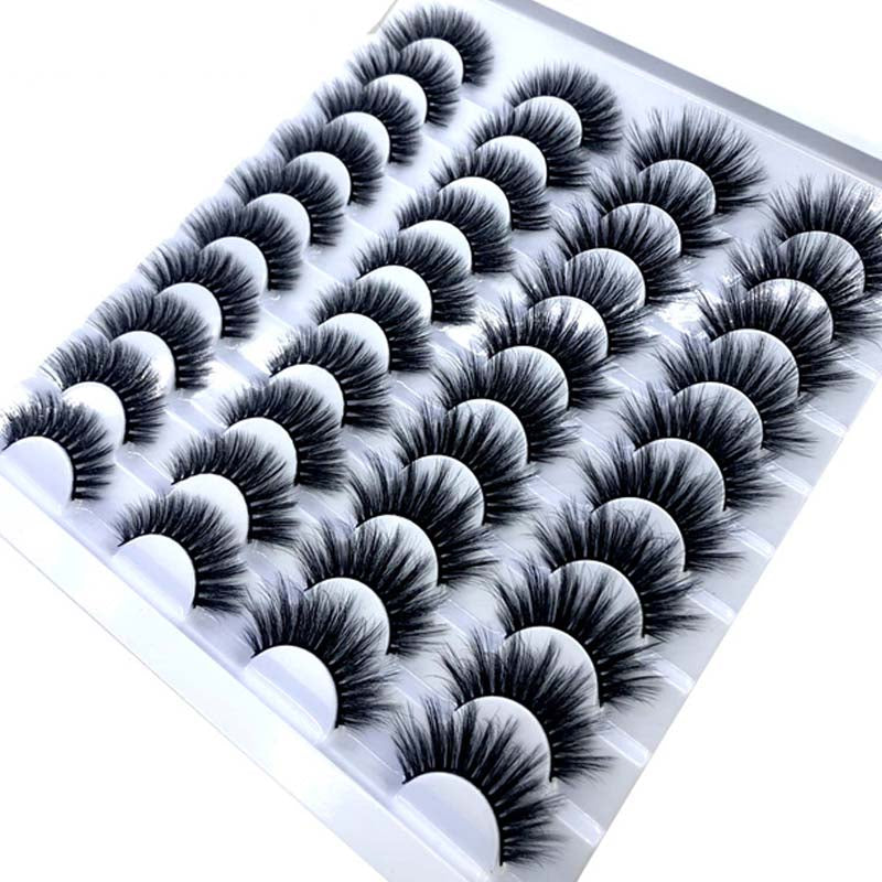 20 Pairs 8-25MM Mink Eyelashes