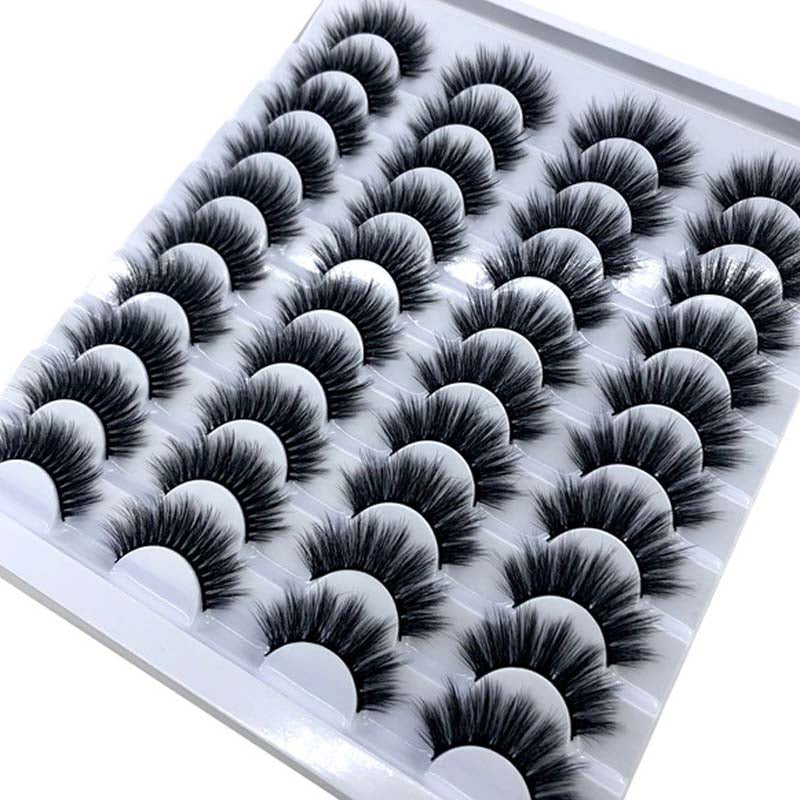 20 Pairs 8-25MM Mink Eyelashes