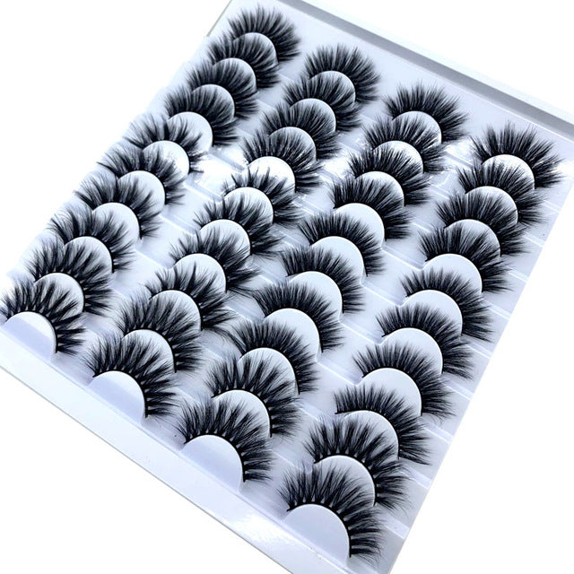 20 Pairs 8-25MM Mink Eyelashes