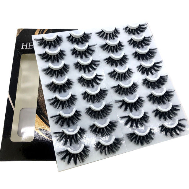 20 Pairs 8-25MM Mink Eyelashes