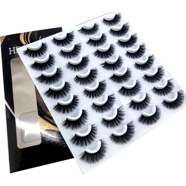 20 Pairs 8-25MM Mink Eyelashes