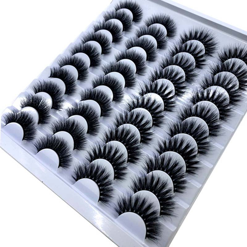 20 Pairs 8-25MM Mink Eyelashes