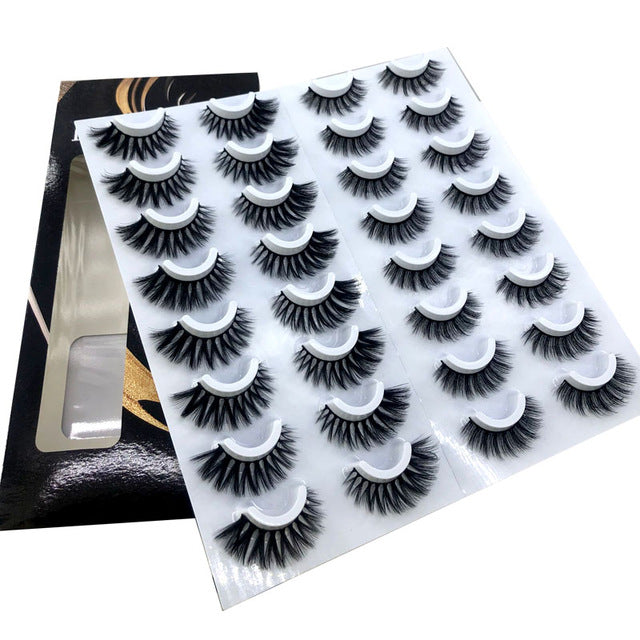 20 Pairs 8-25MM Mink Eyelashes