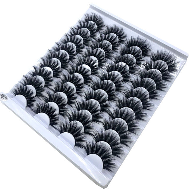 20 Pairs 8-25MM Mink Eyelashes
