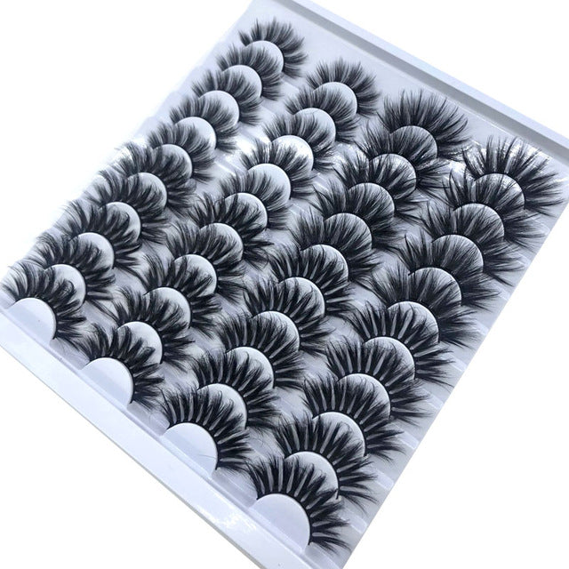 20 Pairs 8-25MM Mink Eyelashes