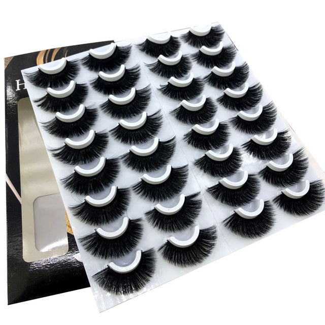 20 Pairs 8-25MM Mink Eyelashes