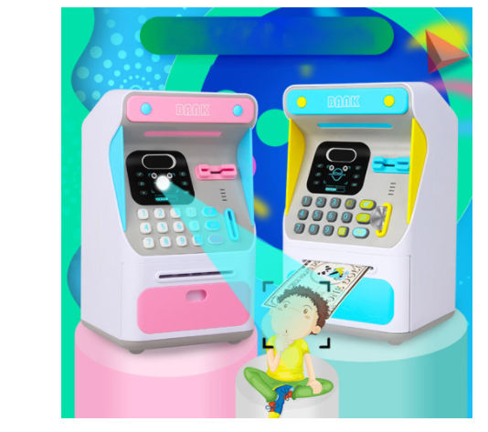 Simulated Face Recognition ATM Cash Box