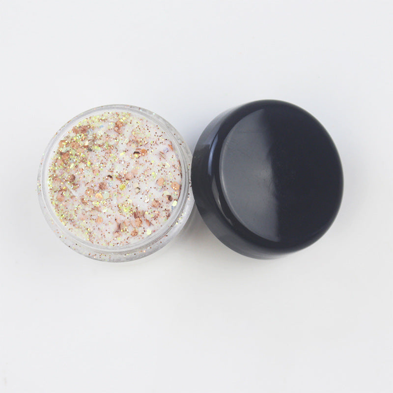 Nail clear crystal powder