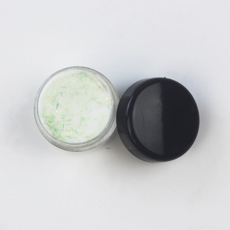 Nail clear crystal powder