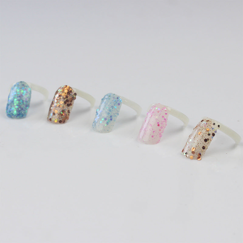 Nail clear crystal powder