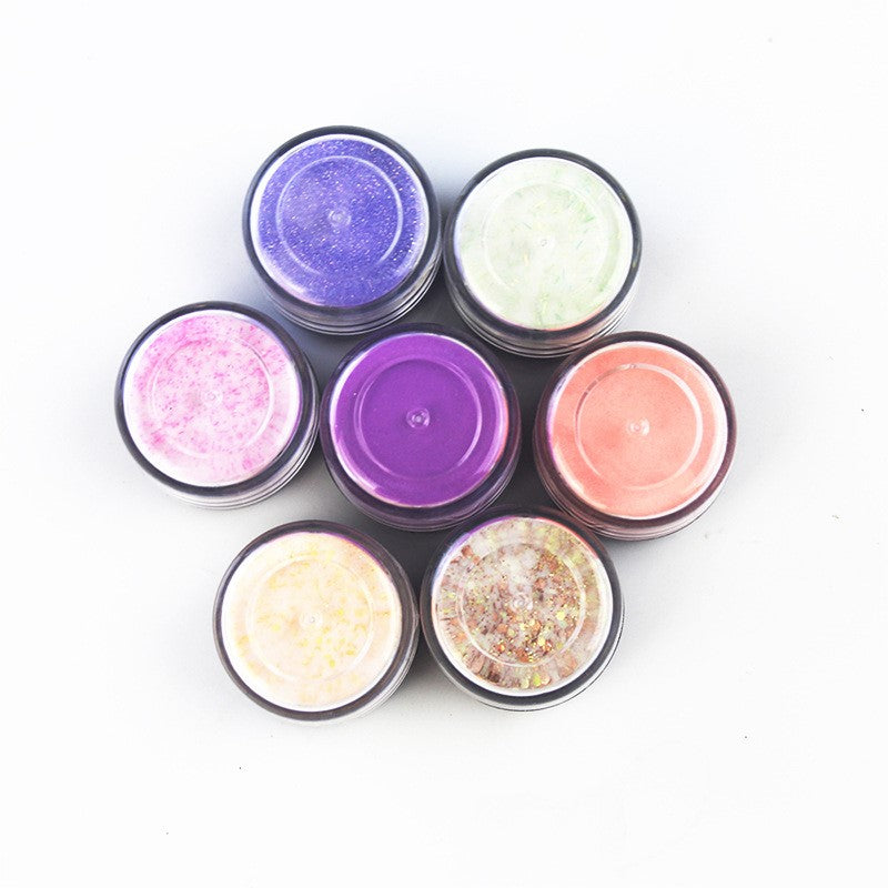 Nail clear crystal powder