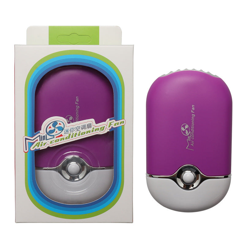 Eyelash Mini Charging Leafless Fan