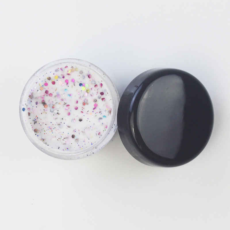 Nail clear crystal powder