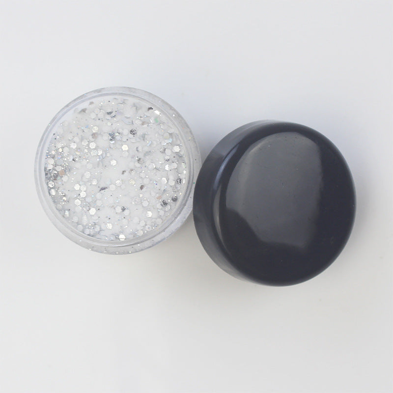 Nail clear crystal powder