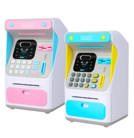 Simulated Face Recognition ATM Cash Box