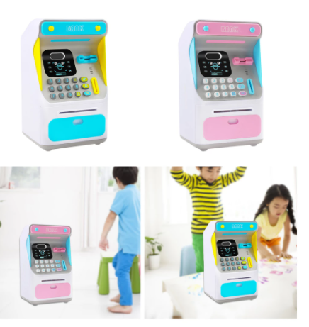 Simulated Face Recognition ATM Cash Box