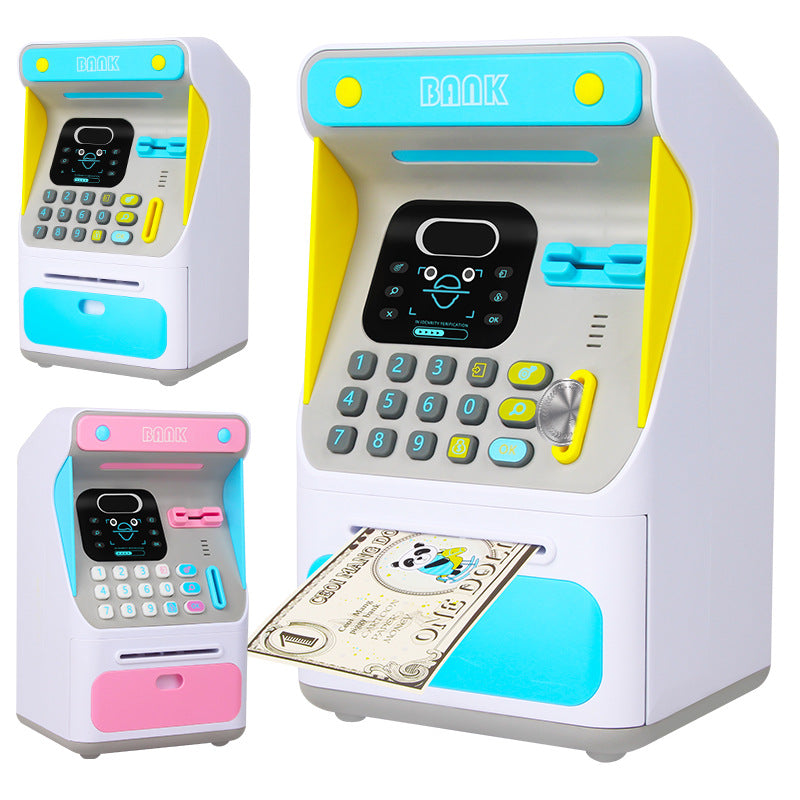 Simulated Face Recognition ATM Cash Box