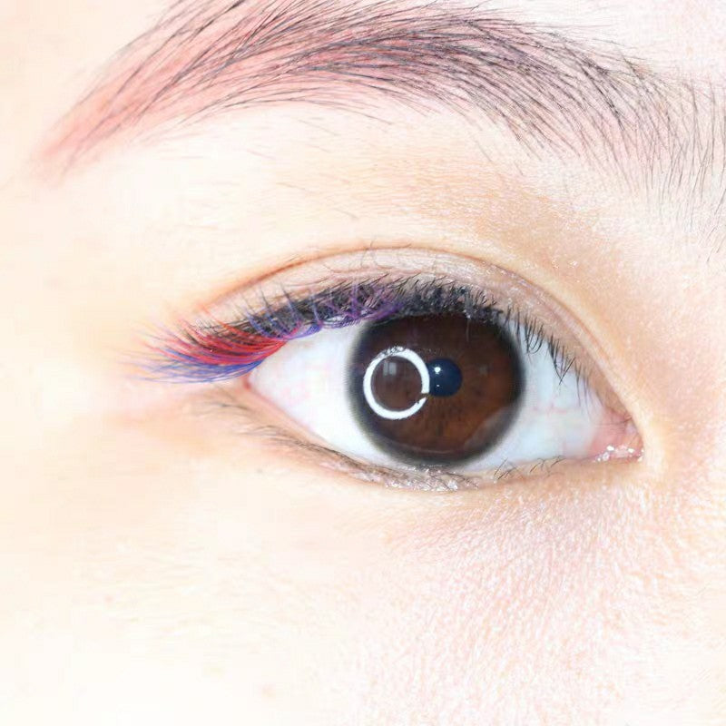 1 tray 12 mixed colors 10d russian volume fans C curl