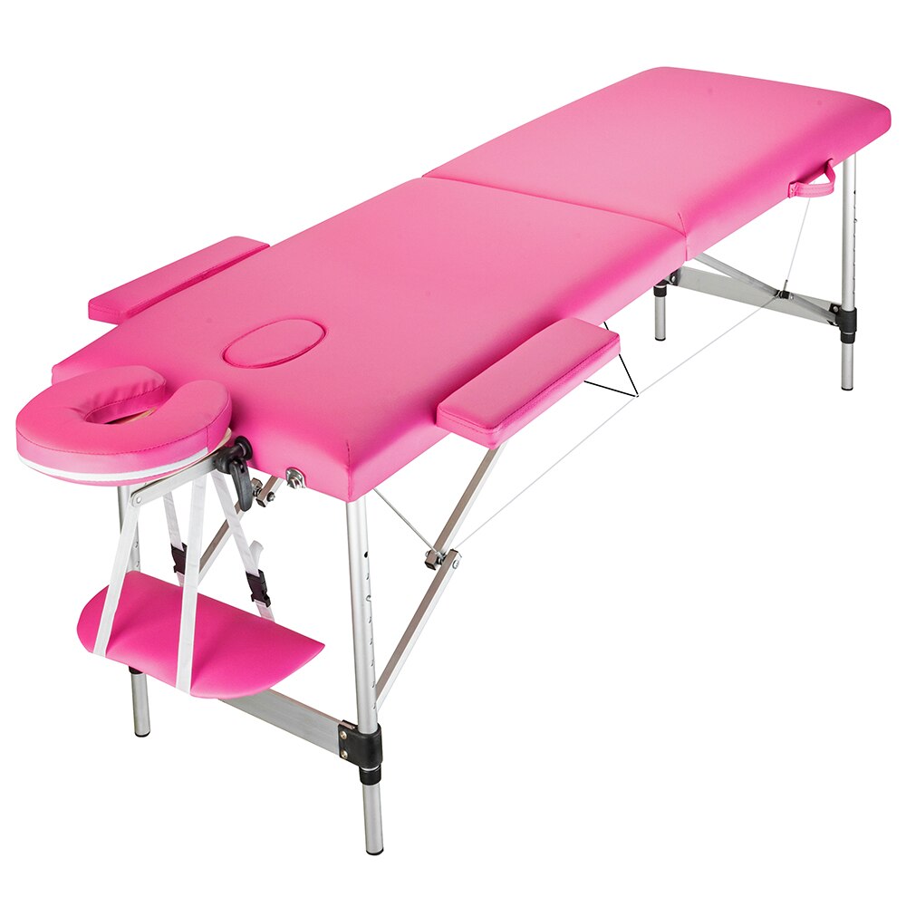 Lash bed, perfect for massages, facials + more. 2 Sections Folding Portable Aluminum t 60CM Wide
