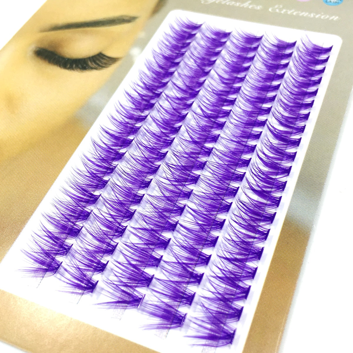 1 tray 12 mixed colors 10d russian volume fans C curl