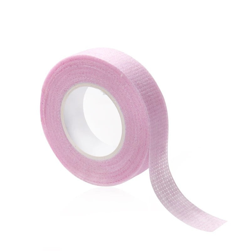 Blue Perforated Non-woven Tape Purple Eyelash Extensions