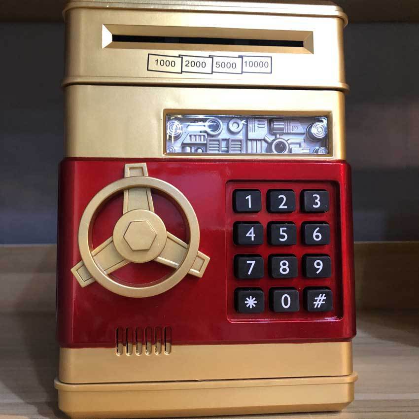ATM password piggy bank
