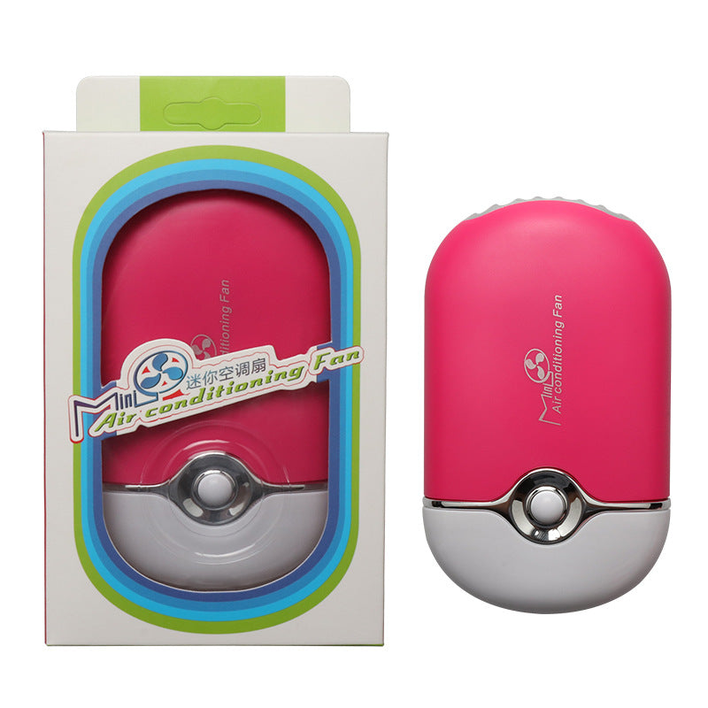Eyelash Mini Charging Leafless Fan