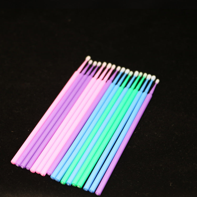 Bottled lash extension cotton swabs