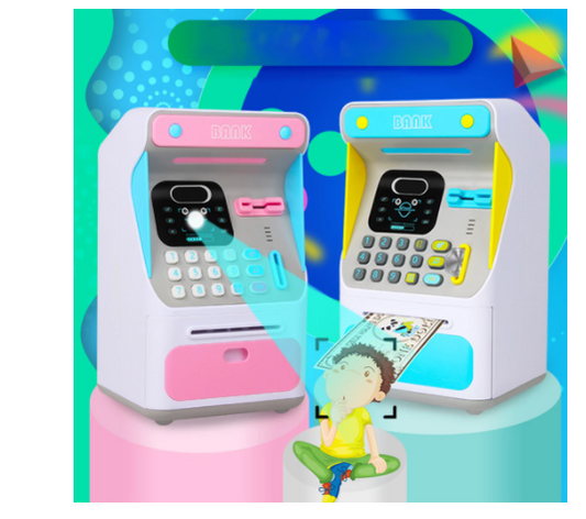 Simulated Face Recognition ATM Cash Box