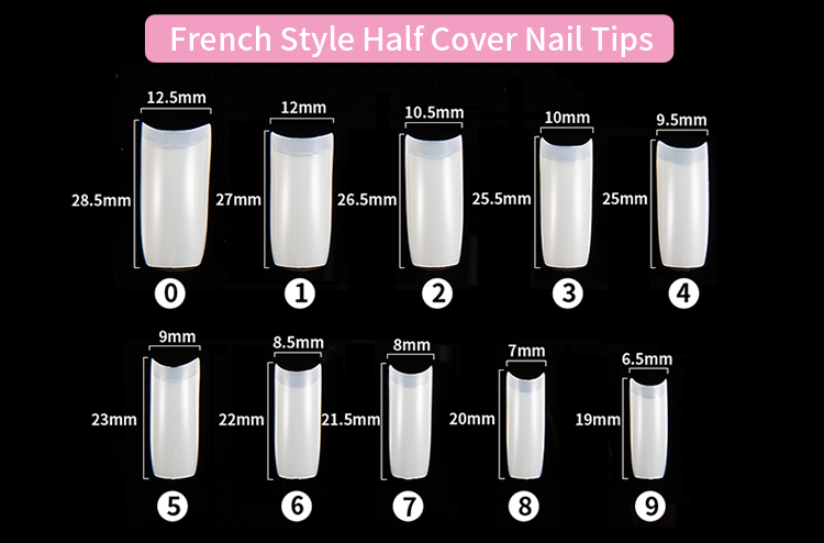 French nails (500)