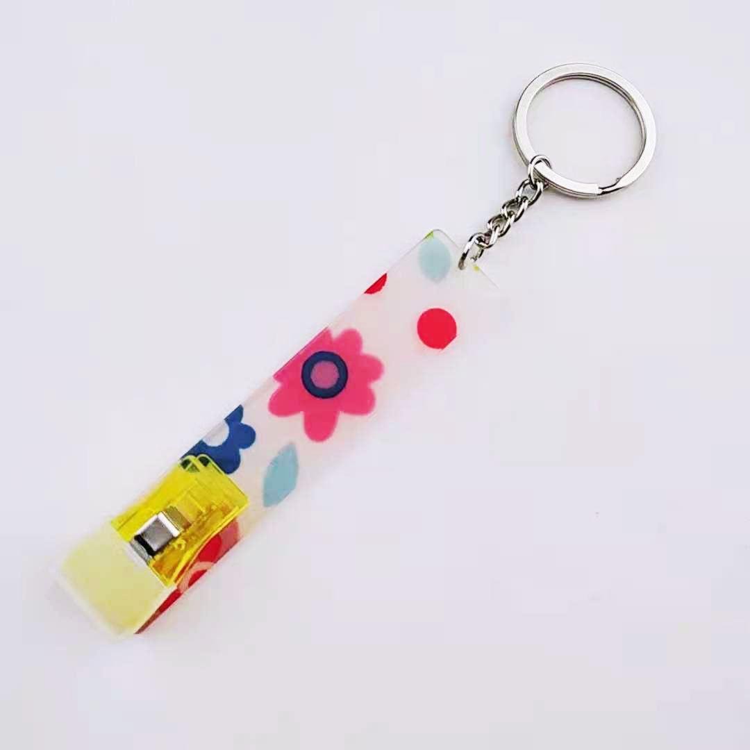 Contactless ATM Card Grabber for Long Nails Keychain