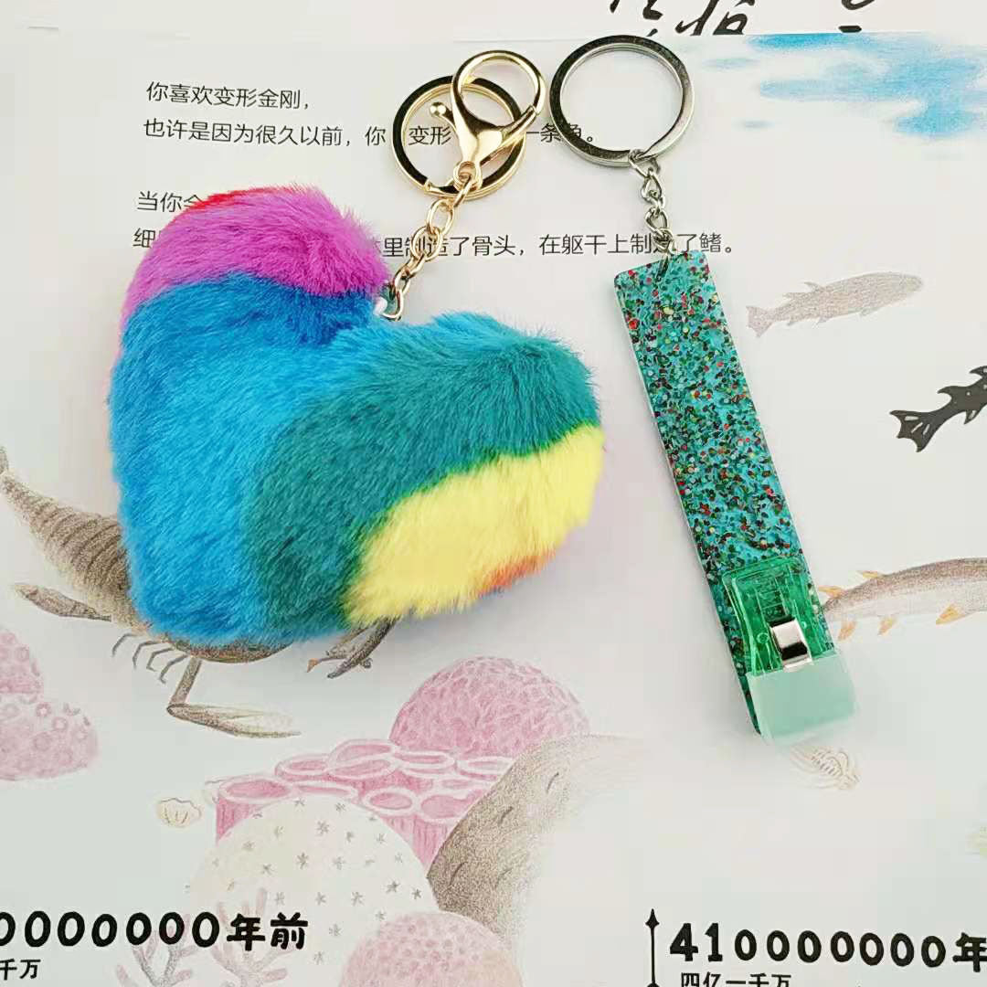 Contactless ATM Card Grabber for Long Nails Keychain