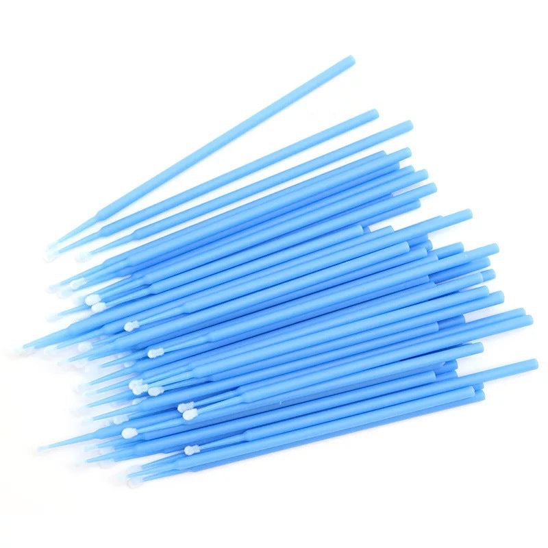 Bottled lash extension cotton swabs
