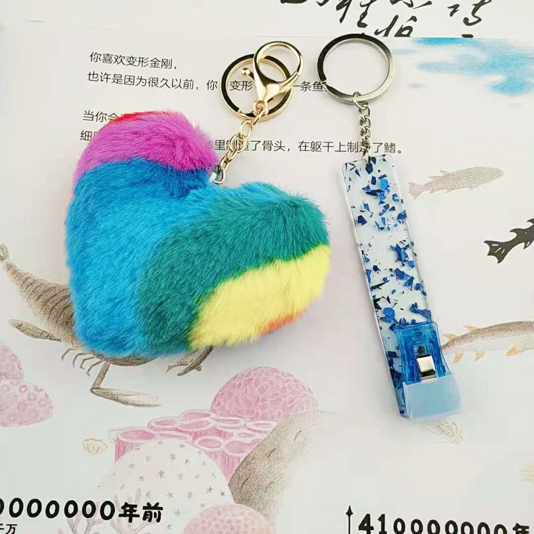 Contactless ATM Card Grabber for Long Nails Keychain