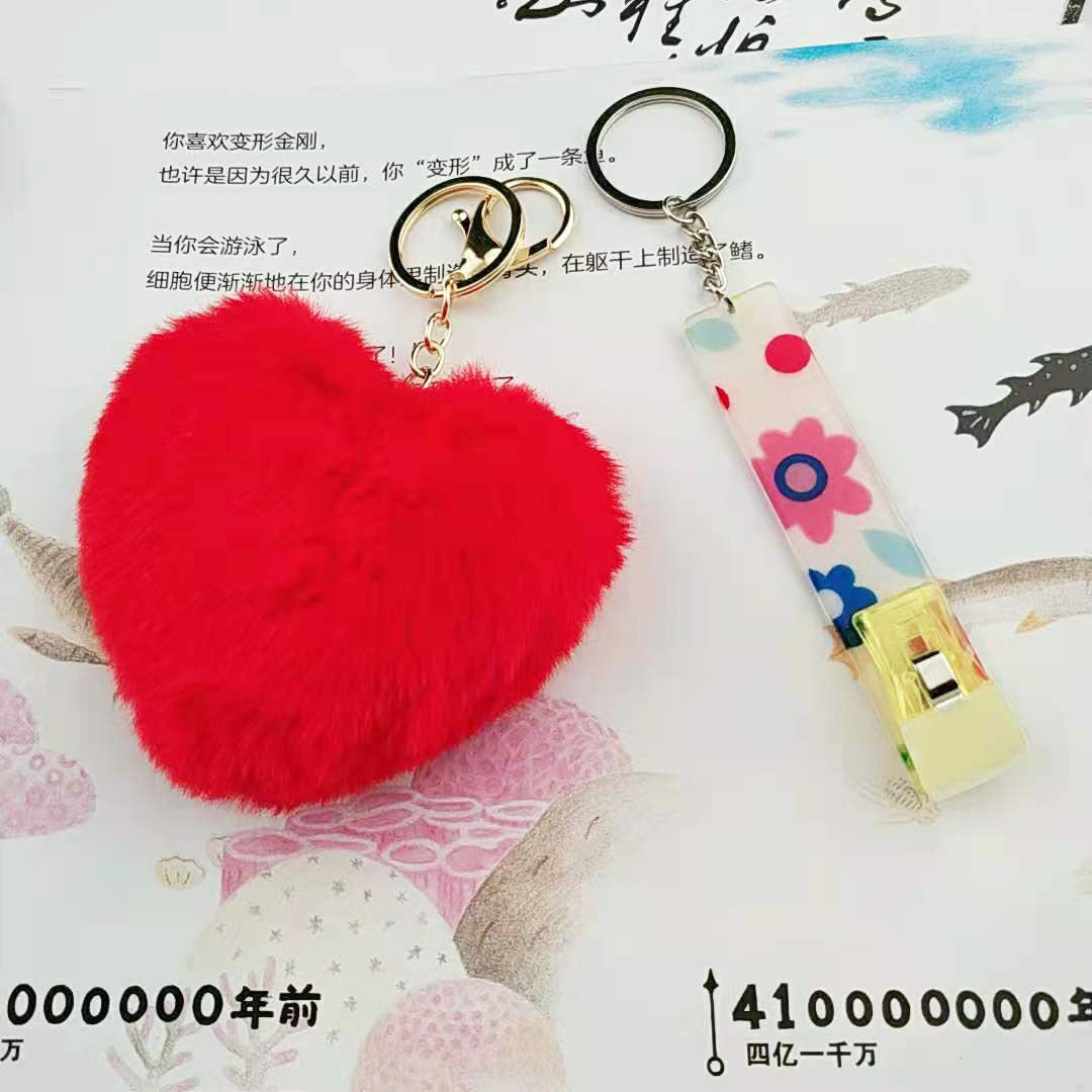 Contactless ATM Card Grabber for Long Nails Keychain