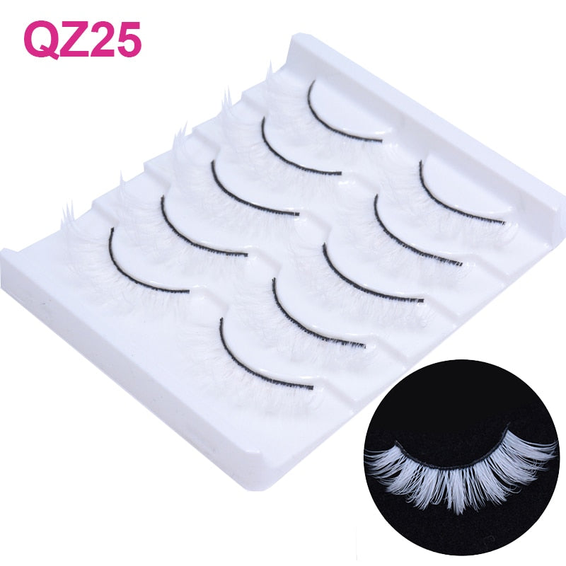 Colored 3D Mink Eyelashes