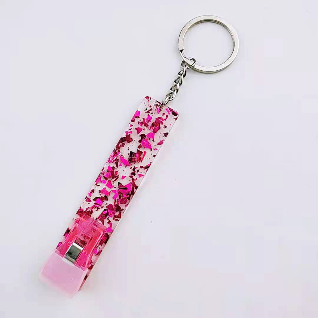 Contactless ATM Card Grabber for Long Nails Keychain