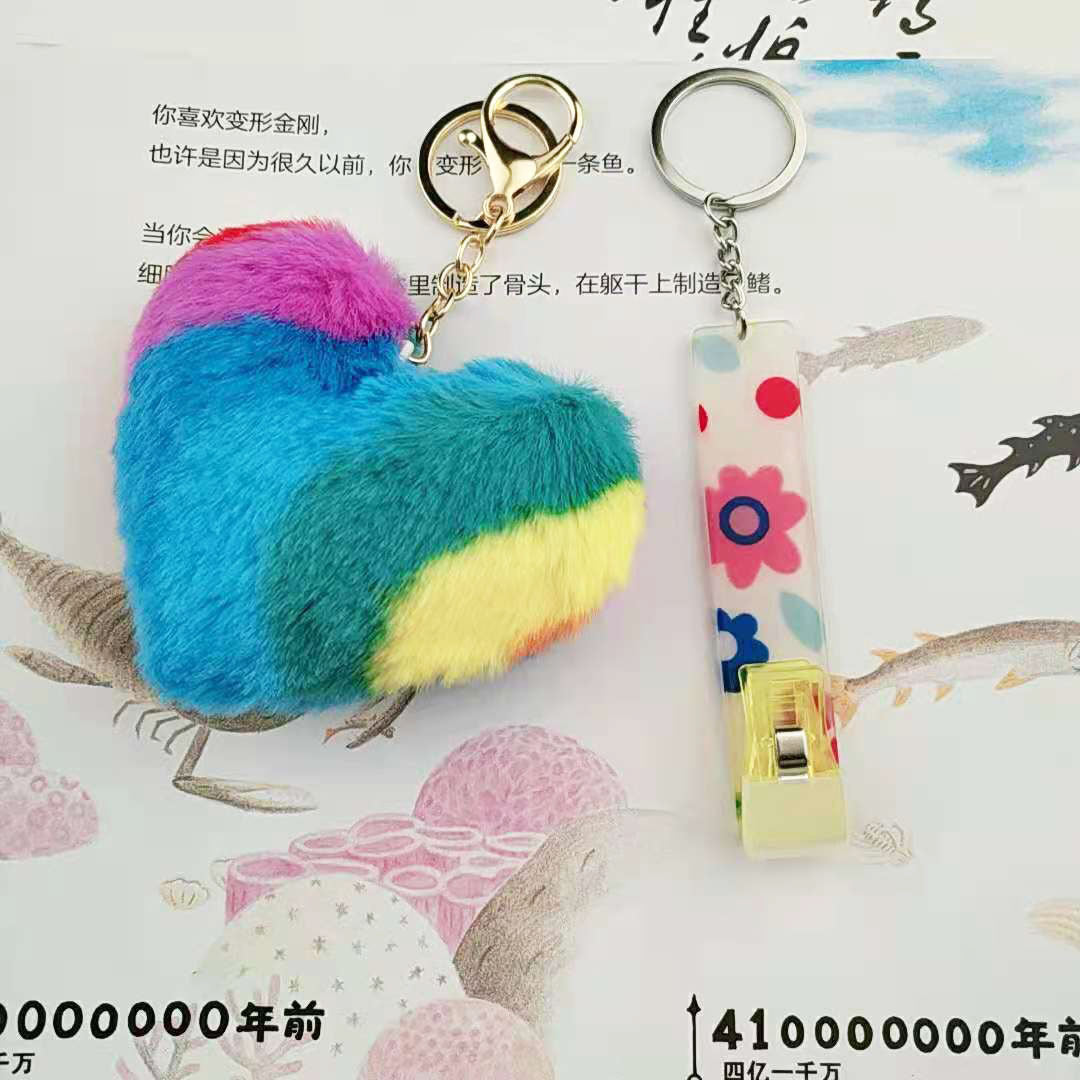 Contactless ATM Card Grabber for Long Nails Keychain