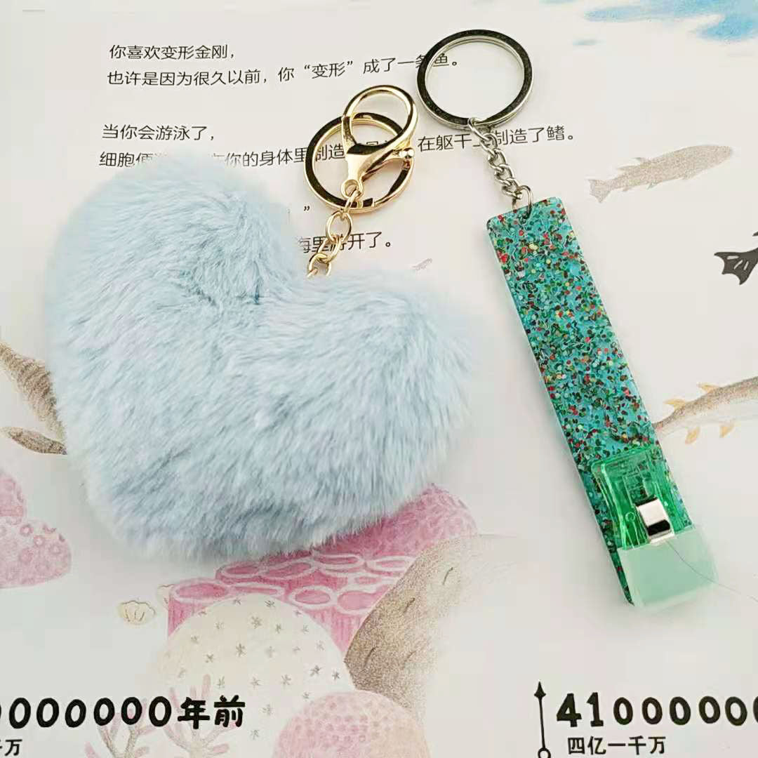 Contactless ATM Card Grabber for Long Nails Keychain