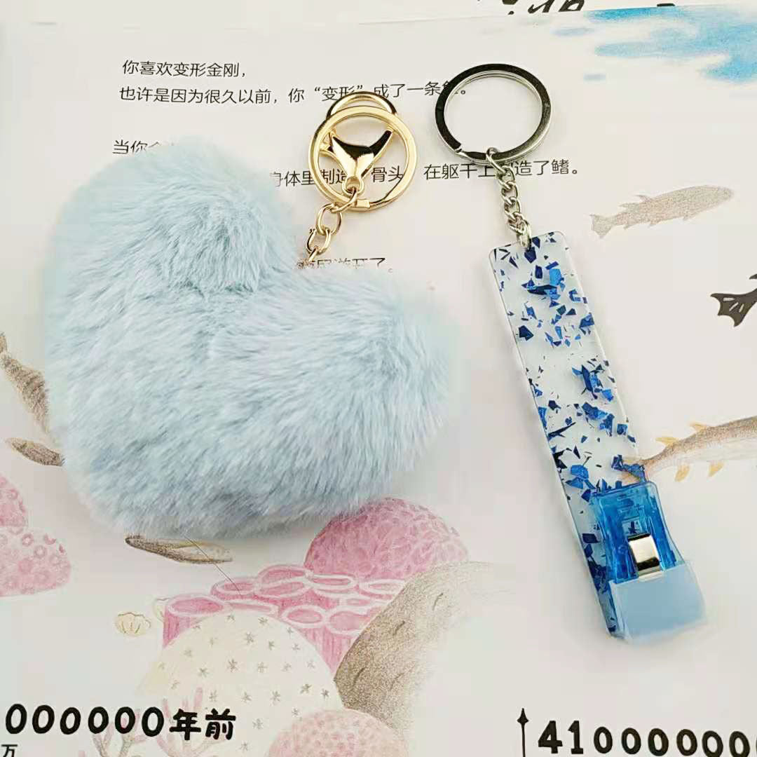 Contactless ATM Card Grabber for Long Nails Keychain